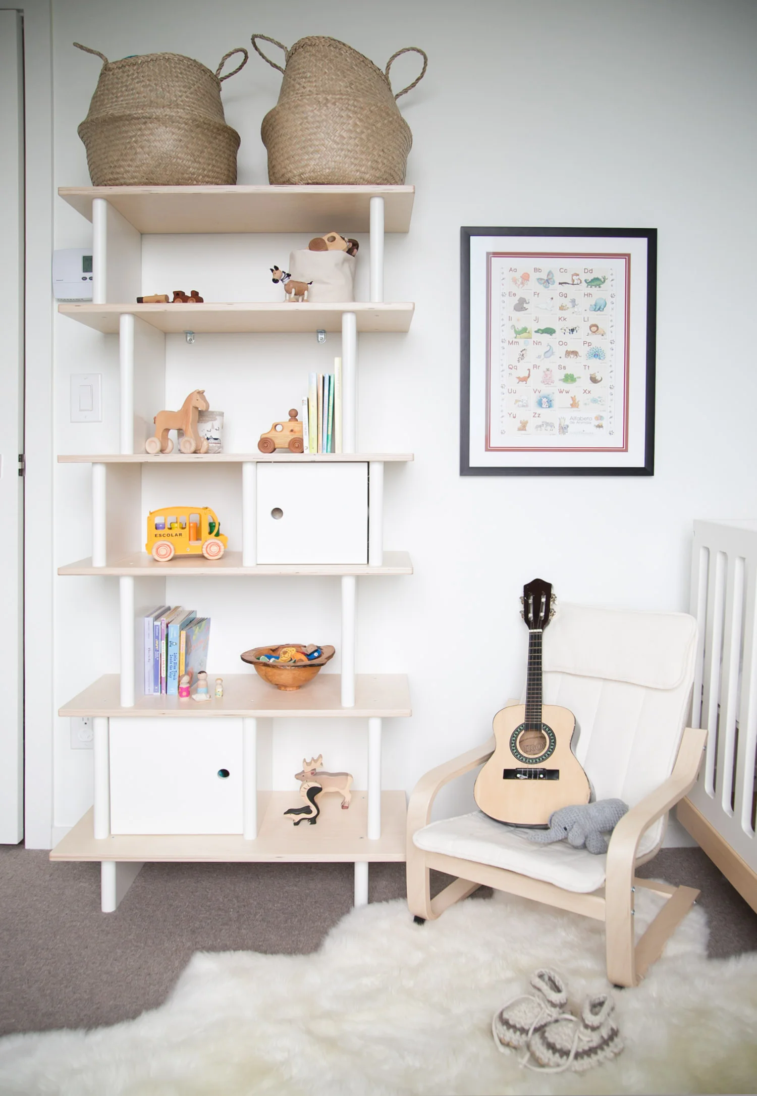 Shelves for best sale boys room